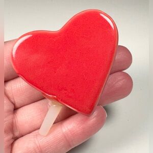 Nora Fleming "Be Mine" Red Heart Mini Charm (A23) Excellent Condition! (Read)